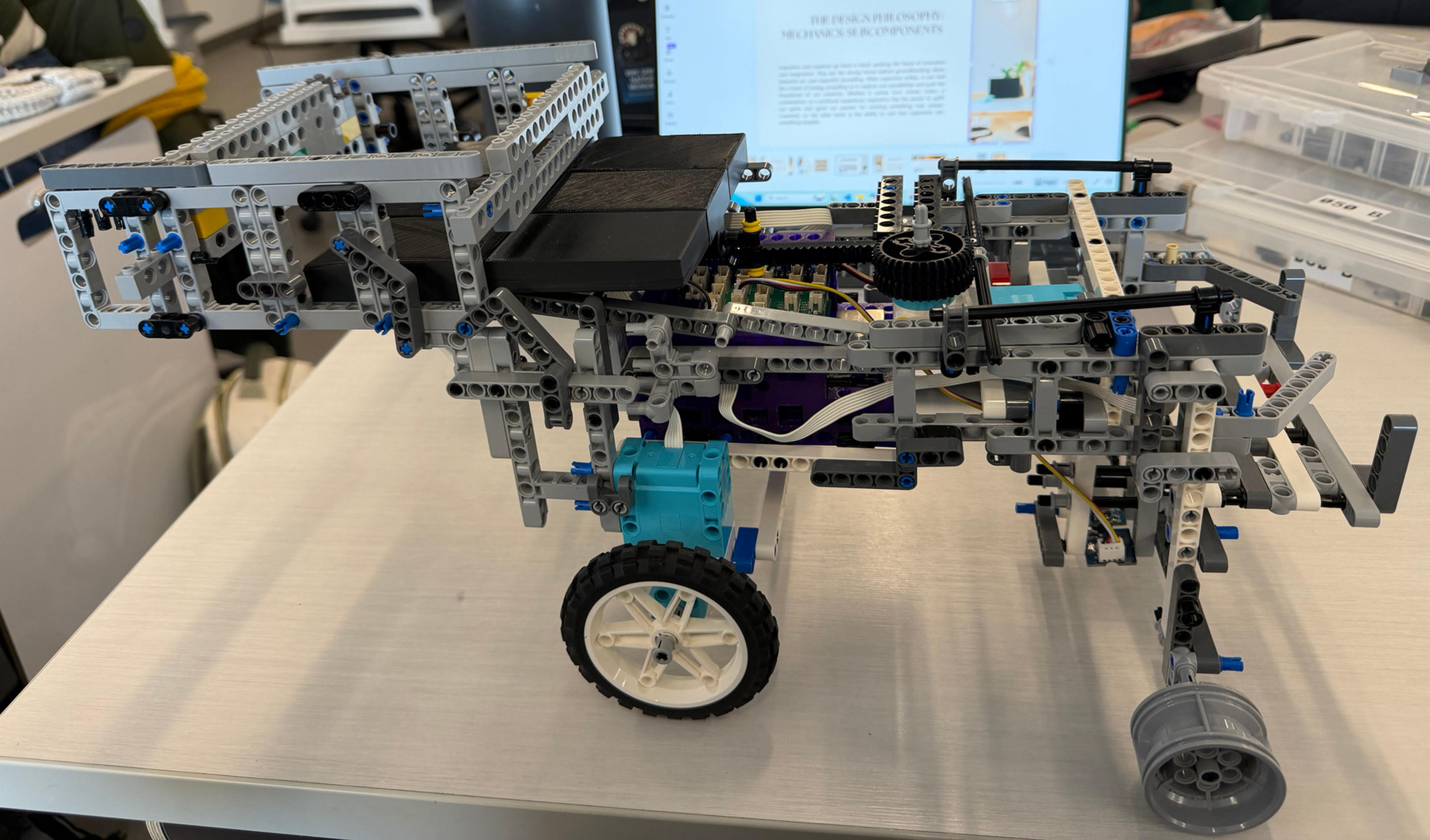 MACRO Mars cargo rover prototype